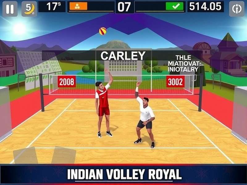 Indian Volley Royal Gameplay Screenshot